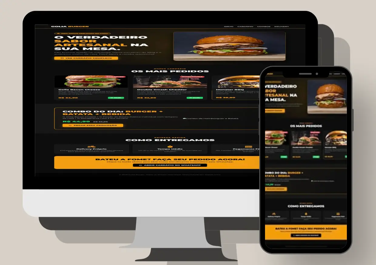 Demonstração Modelo Hamburgueria